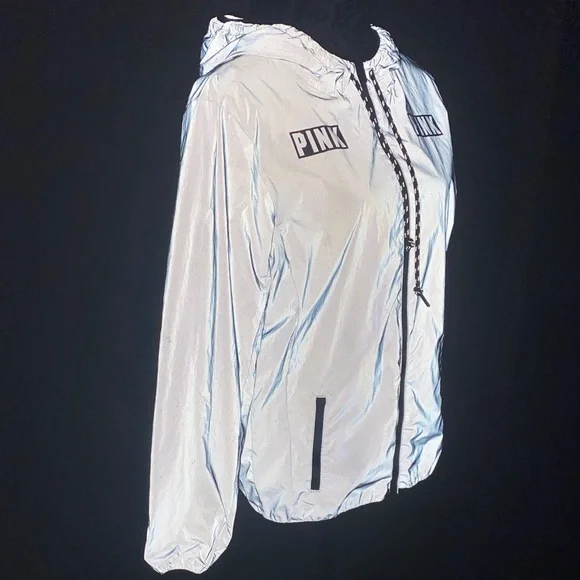 PINK Victoria's Secret Limited Edition Release 002 Reflective Jacket Size XS / S - Picture 3 of 16